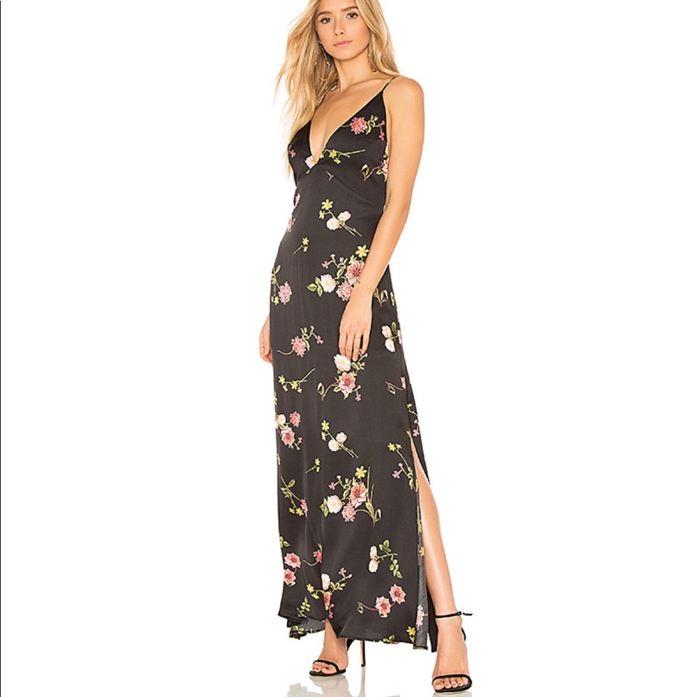 Capulet Odile Dress in Black Floral size XS